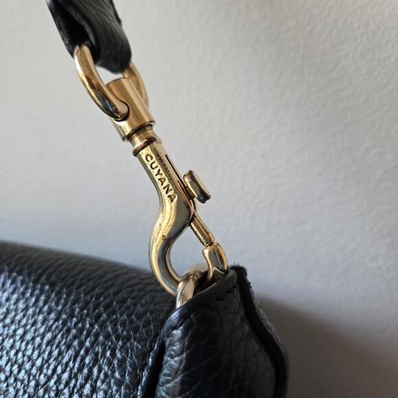 Cuyana Black Pebbled Leather Backpack with Dust bag Original Style Classic Rare main image 10